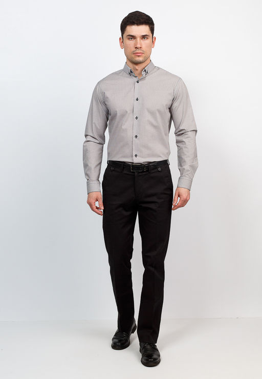 Сорочка мужская длинный рукав GREG 123/131/028/Z/b/1  фото 4