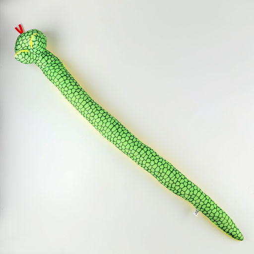 Мягкая игрушка Змея, 100 см, зелёная - Simaland фото 4