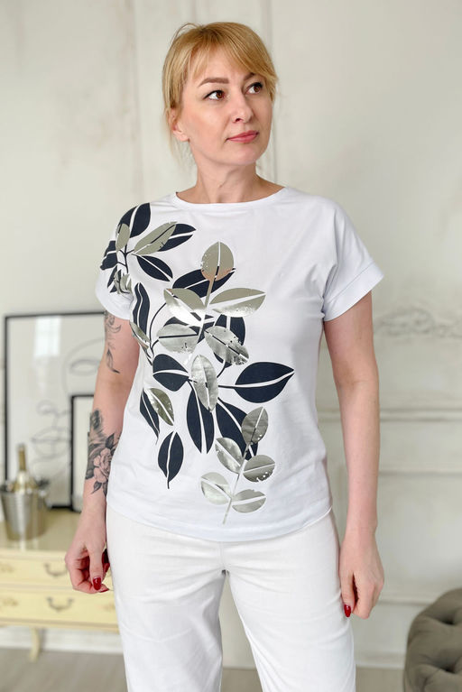 Футболка Rumoda 2145 белый  фото 3