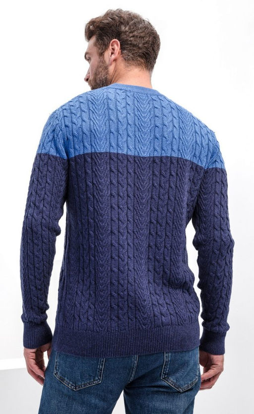 Джемпер мужской Р321-15613 синий - Primm фото 8