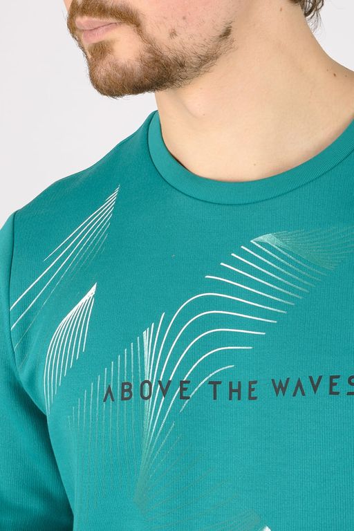 Свитшот Зелёный/Белый - Anta фото 4