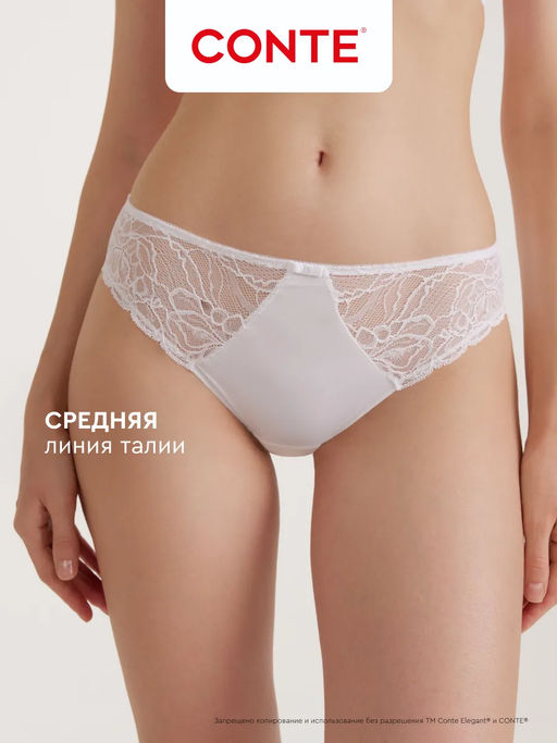 CONTE AUTOGRAPH RP3164 Трусы женские белый - Conte elegant фото 7