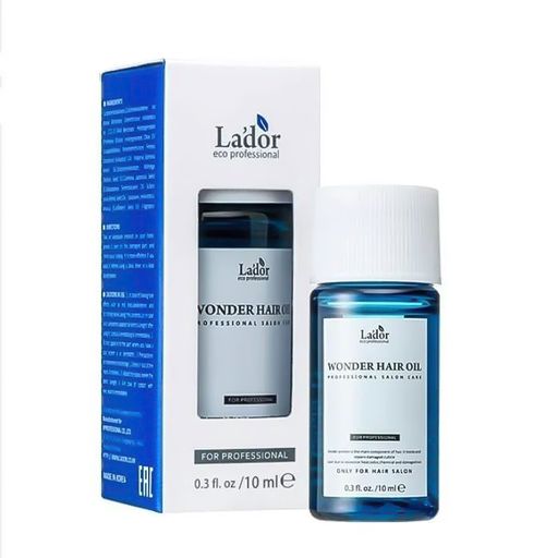La'dor Увлажняющее масло для восстановления блеска волос Wonder Hair Oil 10ml	10мл		09/22