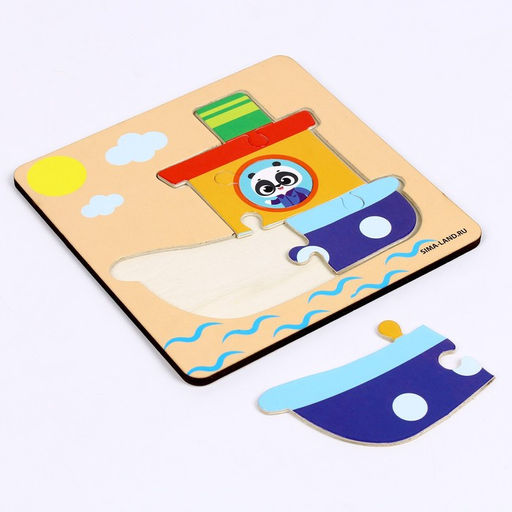 Пазл Корабль - Лесная мастерская фото 7