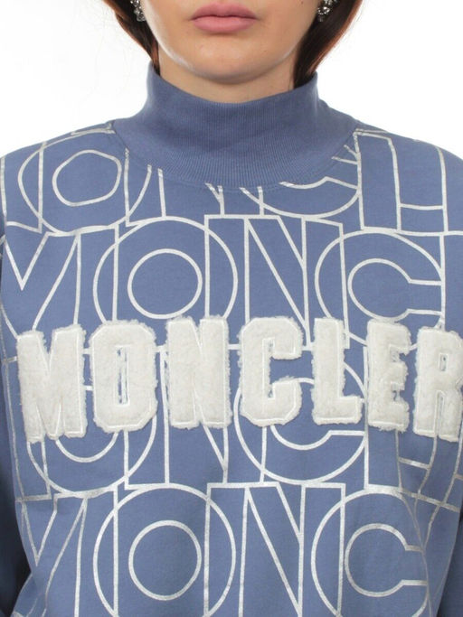 D5623 BLUE/GRAY Толстовка женская (67,8% хлопок, 27% полиэстер, 5,2% спандекс)
