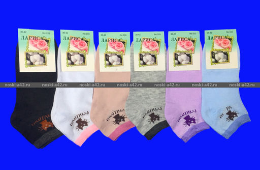 Цена за 12 пар. Следки женские Кошка 36-42 (фактически 36-40) - For you фото 2