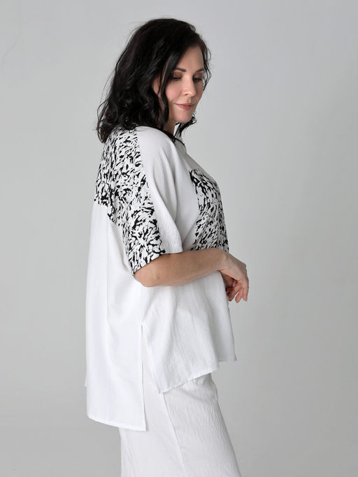 25235 Блуза белый