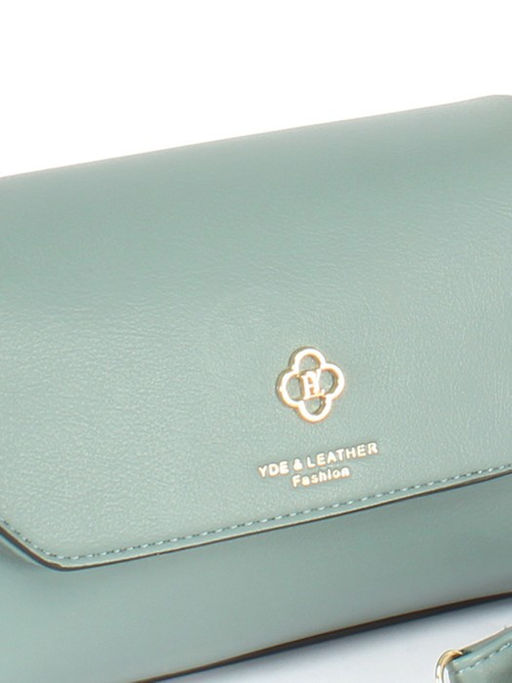 Сумка женская искусственная кожа YDR-2423, 1отд+карм/пер, плечевой ремень, зеленый SALE 253883 - Adelia фото 9