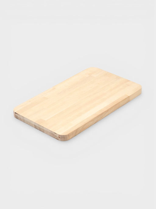 Доска разделочная «Профи», 50×30×2.8 см, дерево берёза, бежевая