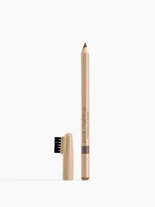 Карандаш для бровей со щеточкой 2 в 1 Pure Makeup - Avon фото 2