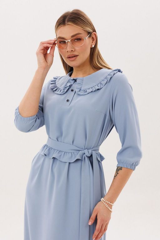 Платье ANELLI 1773 незабудка  фото 4