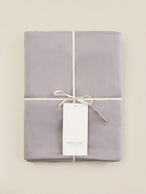 Простыня 2 спальная SL Home Modal, 235240 см, серая, модал - Sima-land home фото 9