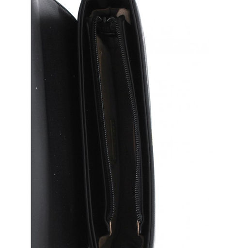 Сумка женская искусственная кожа DJ-СМ 7382-BLACK, 1отд, плечевой ремень, черный SALE 263903 - Adelia фото 3