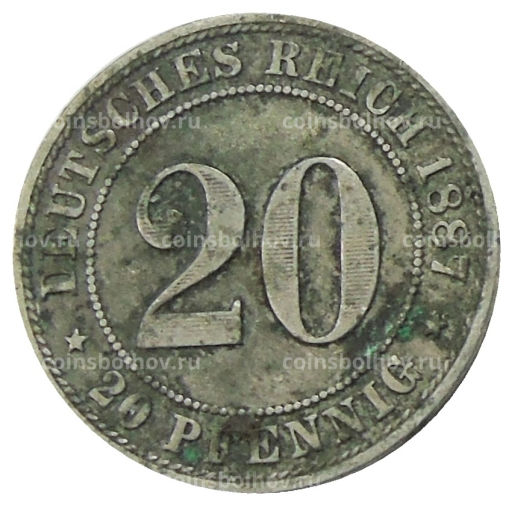 20 пфеннигов 1887 года A Германия