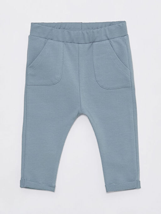 Bisiklet Yaka Uzun Kollu Bask?l? Erkek Bebek Sweatshirt ve Pantolon 2li Tak?m - Waikiki фото 3