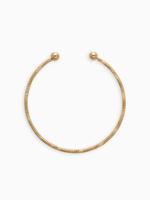Набор 2 предмета: чокер, браслет Обруч сердце, цвет золото