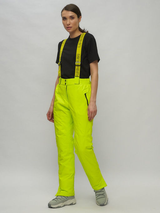 Горнолыжный костюм женский салатового цвета 02201Sl - Chunmai фото 21