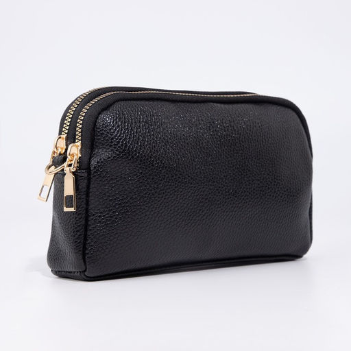 Сумка кросс-боди на молнии, цвет чёрный - Simaland фото 4