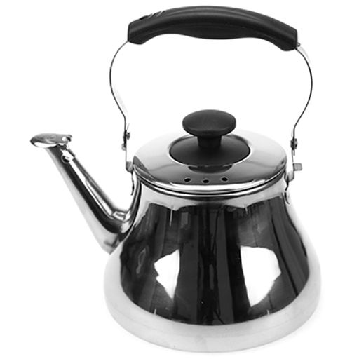 "Феликс" Чайник из нержавеющей стали 1,4л, д15,8см h14,5см, подвижная бакелитовая ручка (Китай) Мятая коробка.