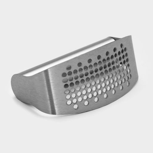 Пресс для чеснока Доляна Steel, 10×5 см, цвет серебряный