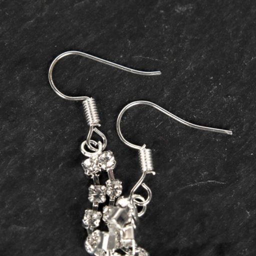 Серьги длинные 9 см / JNL-6 /уп 60/серебро - Галеонтрейд фото 2