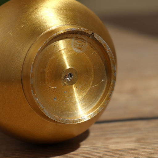 Ваза «Леон», 7×7×17 см, алюминий