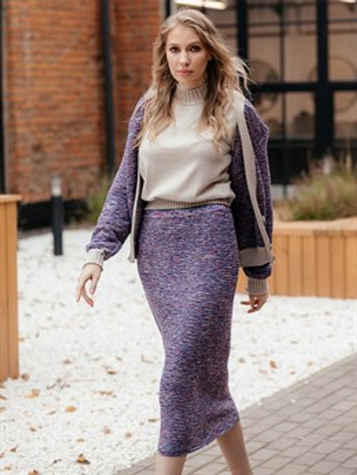 Юбка полушерсть - Волтри фото 4