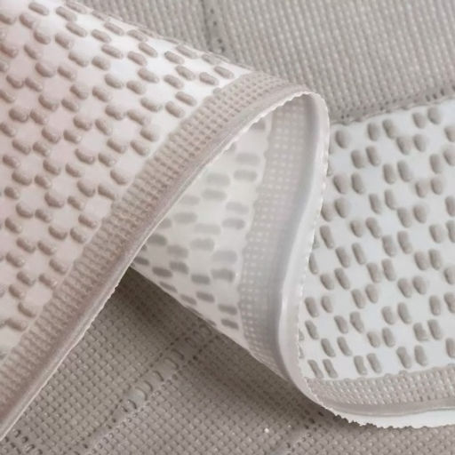 Скатерть ПВХ "Linen" 120х150см серая