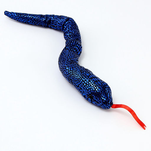 Мягкая игрушка Змея блестящая, 32 см, цвет МИКС - Simaland фото 2