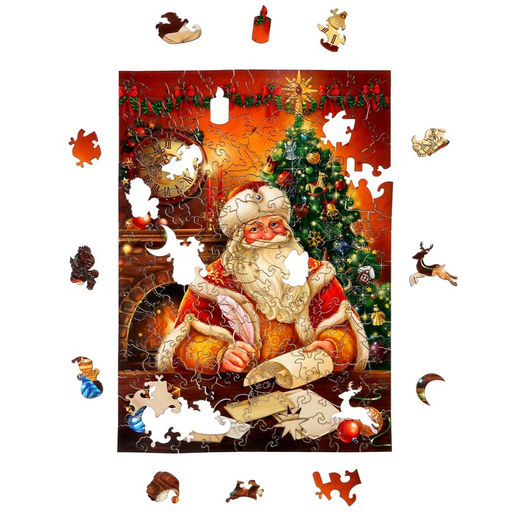 Пазл фигурный Письмо Деду Морозу - Puzzle фото 5