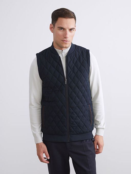 Standart Kal?p Kolej Yaka Erkek Yelek