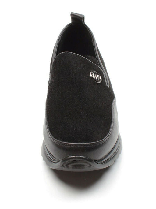 06-5013 BLACK Туфли (натуральная замша)