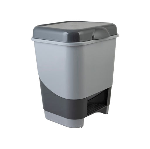 Контейнер для мусора с педалью 8л арт.С427