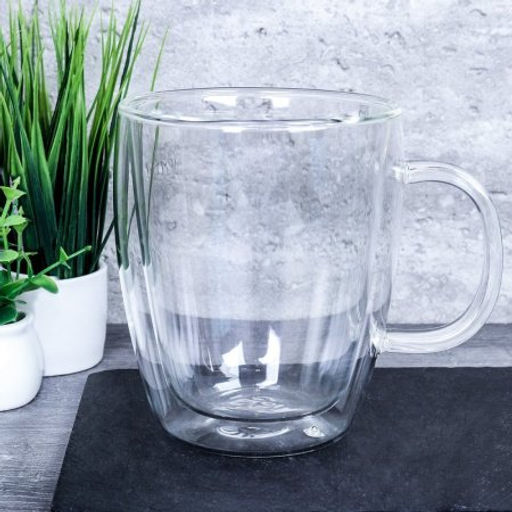 Кружка 500 мл с двойными стенками / LCWB5713 /уп 80/ - ГалеонТрейд фото 2