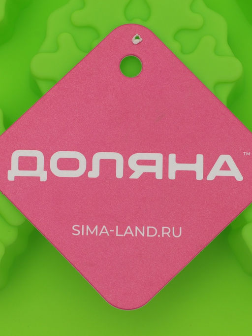 Форма для выпечки новогодняя Доляна Снежинка, силикон, 30?17.5 см, 11 ячеек, салатовая