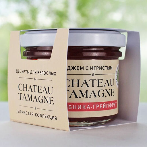 Джем с игристым Chateau Tamagne клубника и грейпфрут