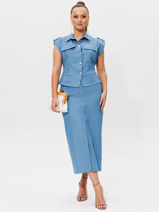 Костюм Galean Style 980 синий фото 9