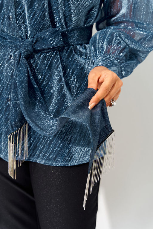 Костюм Liliana 1496БрПн синий/черный