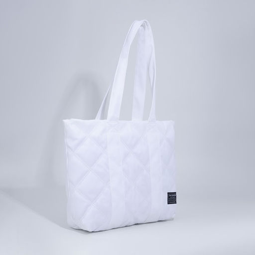 Сумка-шопер на молнии, цвет белый - Simaland фото 3