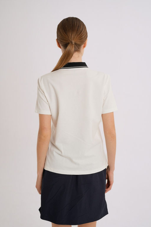Поло Белый ANTA TRN-ESSENTIAL SS Polo  фото 6