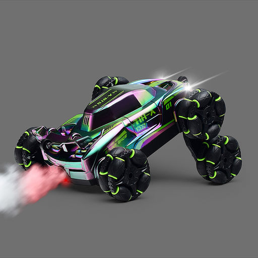 Машина "Неоновый движ" р/у, 27 MHz, в коробке