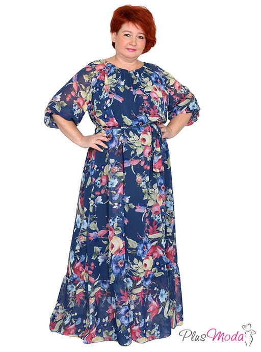 Платье Модель №1559 размеры 44-84 - Plusmoda фото 4
