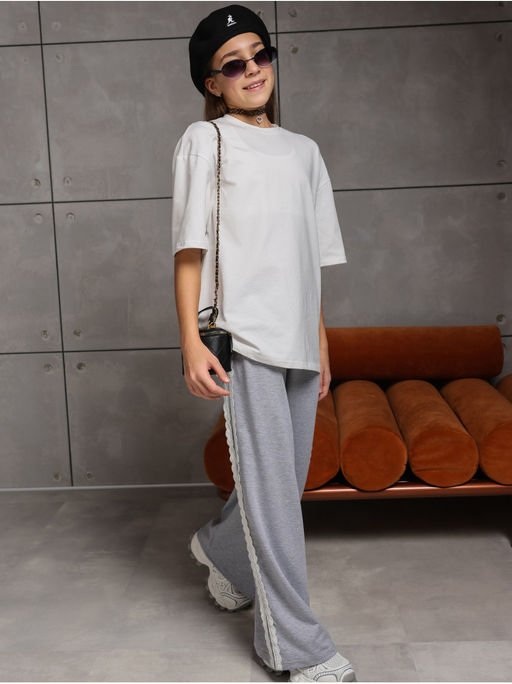 Брюки Кружево Черный Девочка - София фото 16