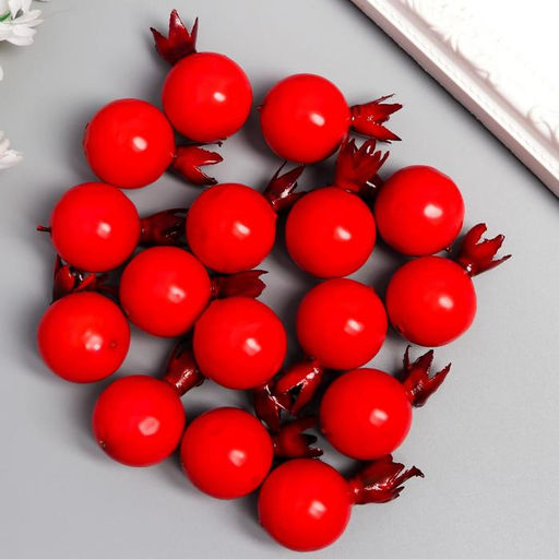 Декор для творчества «Ягода шиповника», набор 15 шт., 2.5×2.5×3.8 см