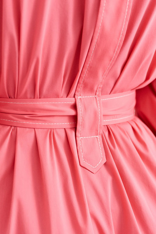 Платье свободного силуэта Ara (Цвет: Коралл) - Morozov Amavie фото 6