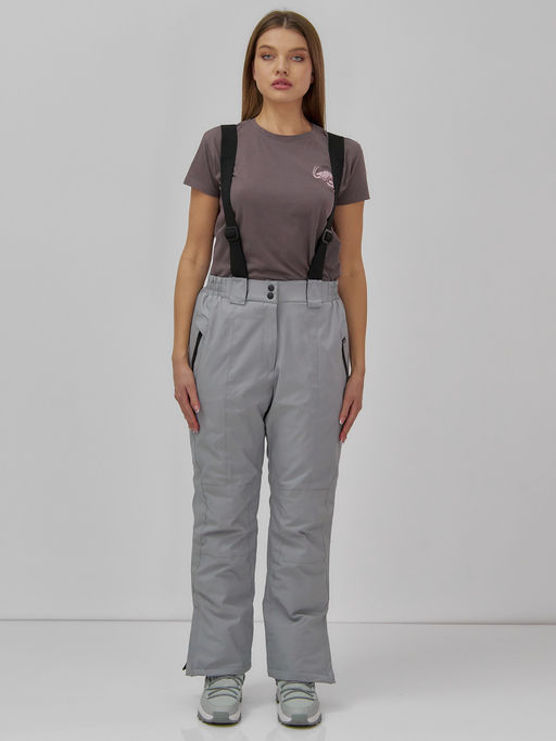 Горнолыжный костюм женский зимний бирюзового цвета 0709_1Br - Chunmai фото 19