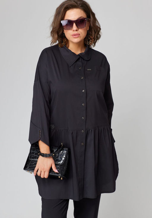 Блуза EVA GRANT 7068-1 черный