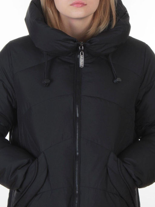 A622 BLACK Куртка зимняя женская (200 гр. био-пух)