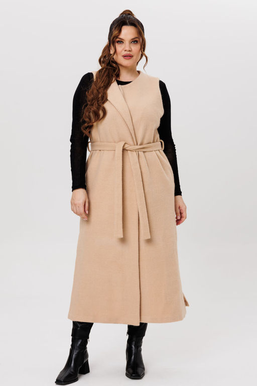 Жилет Michel Chic 354/1 светло-бежевый