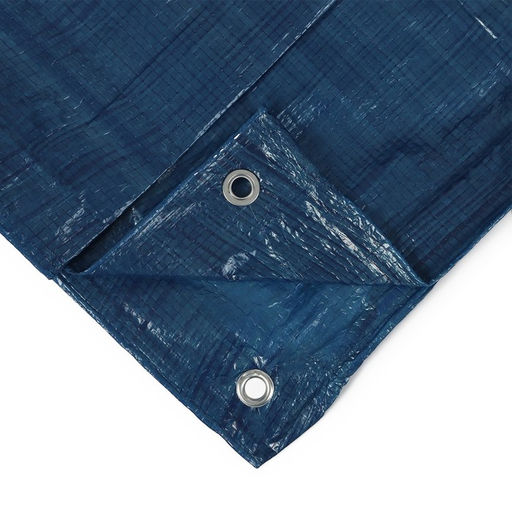 Тент защитный, 4×3 м, плотность 60 г/м², УФ, люверсы шаг 1, тарпаулин, МИКС